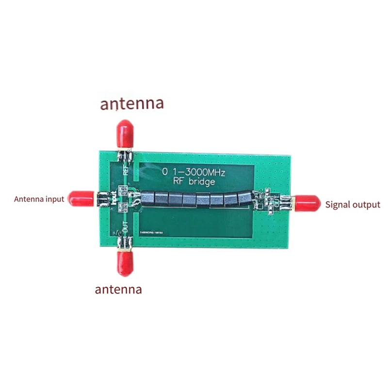 VSWR Bridge Engineering 0.1-3000Mhz RF SWR Bridge Multi-Function Convenience VSWR Bridge Module Durable