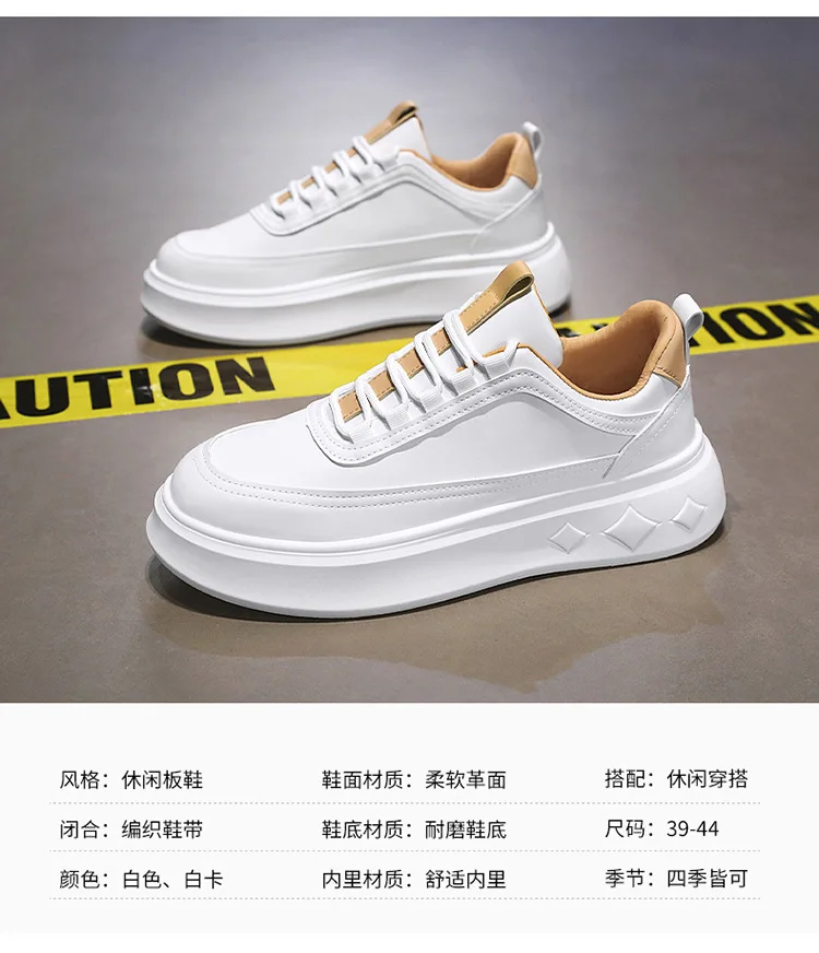 Lässige Sneaker 2026: Vielseitige Low-Top Herren-Sneaker, Bequeme und Trendige Outdoor-Laufschuhe mit Dicker Sohle – Detail 5