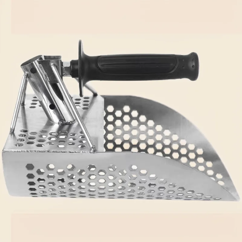 Rust steel sand shovel gold panning shovel outdoor treasure hunting beach sea shovel metal detection