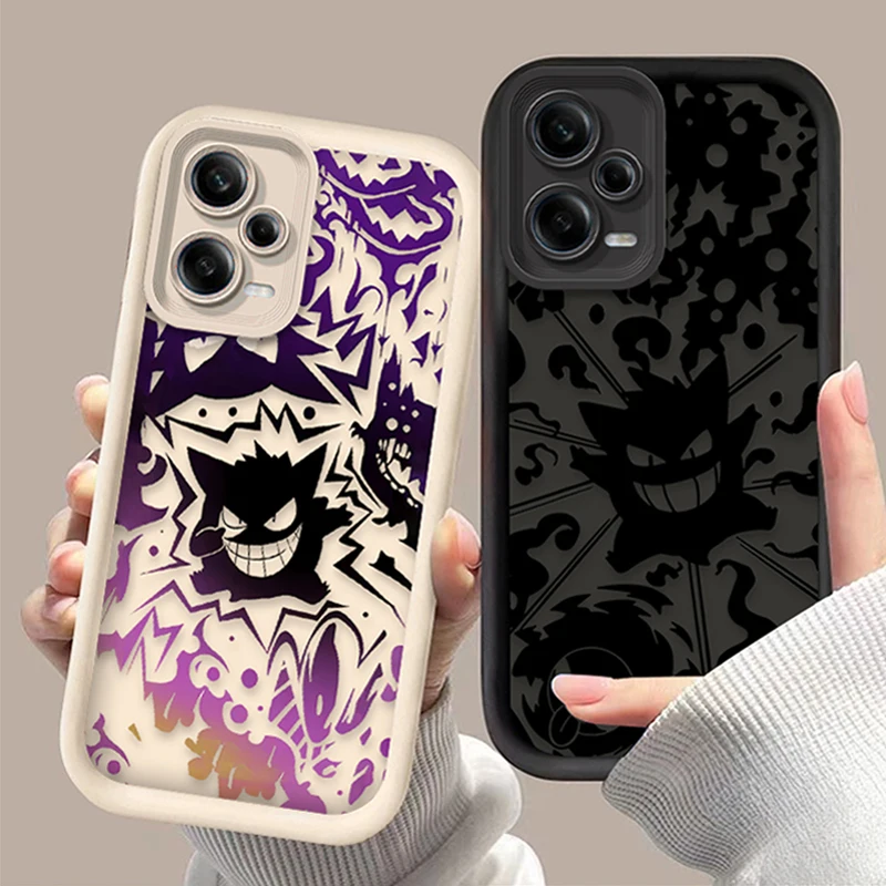 Anime P-Pokemon Soft Silicone Case for Xiaomi Redmi Note 13 12 11 Pro Plus 4G 5G 12S 11S 10S 10 9 9S 8 12C 13C A3 Protect Cover