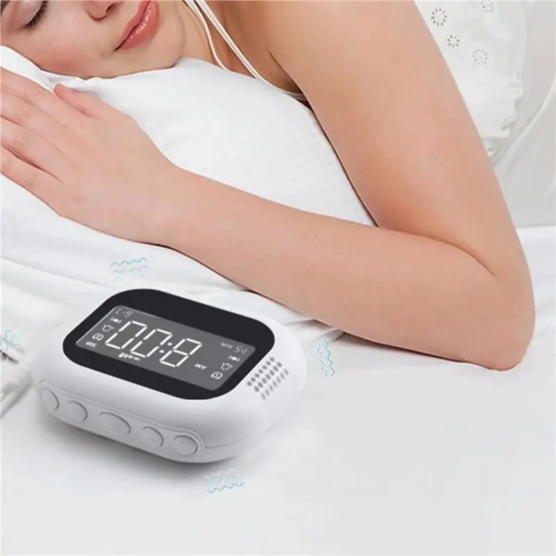 Y50A-3X LED Display Vibration Alarm Clock Rechargeable White Noise Natural Sound Multifunctional Clock Student Strong