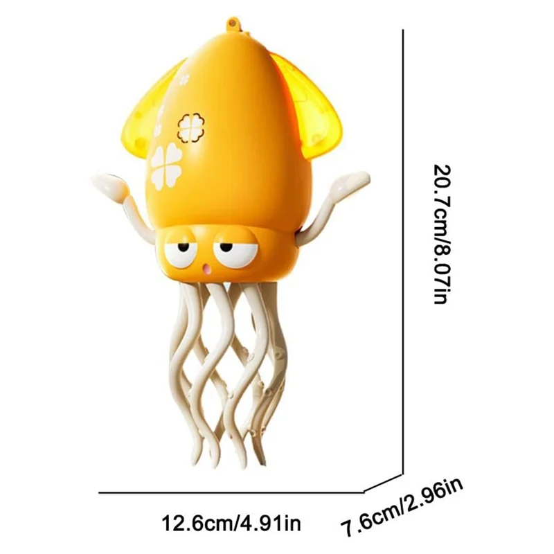 CYGJ-Crawling Dancing Electric Dancing Pet , Automatic Obstacle Avoidance Interactive Octopus Sensor Pet