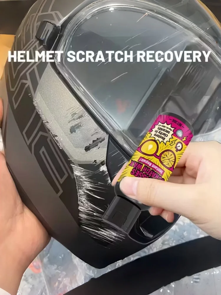 

Набор для ремонта царапин на стекле и линзах - Восстанавливает прозрачность и гладкость поверхности - Подходит для автомобильных стекол, очков, мотоциклетных шлемов