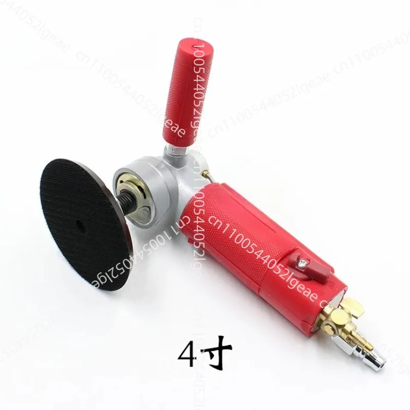3/4 Inch Air Pneumatic Sander Water-feed Mill Wet Polisher Tool Machine for Stone Polishing，4300rpm Water Mill lidora