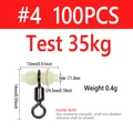 100pcs Size 4