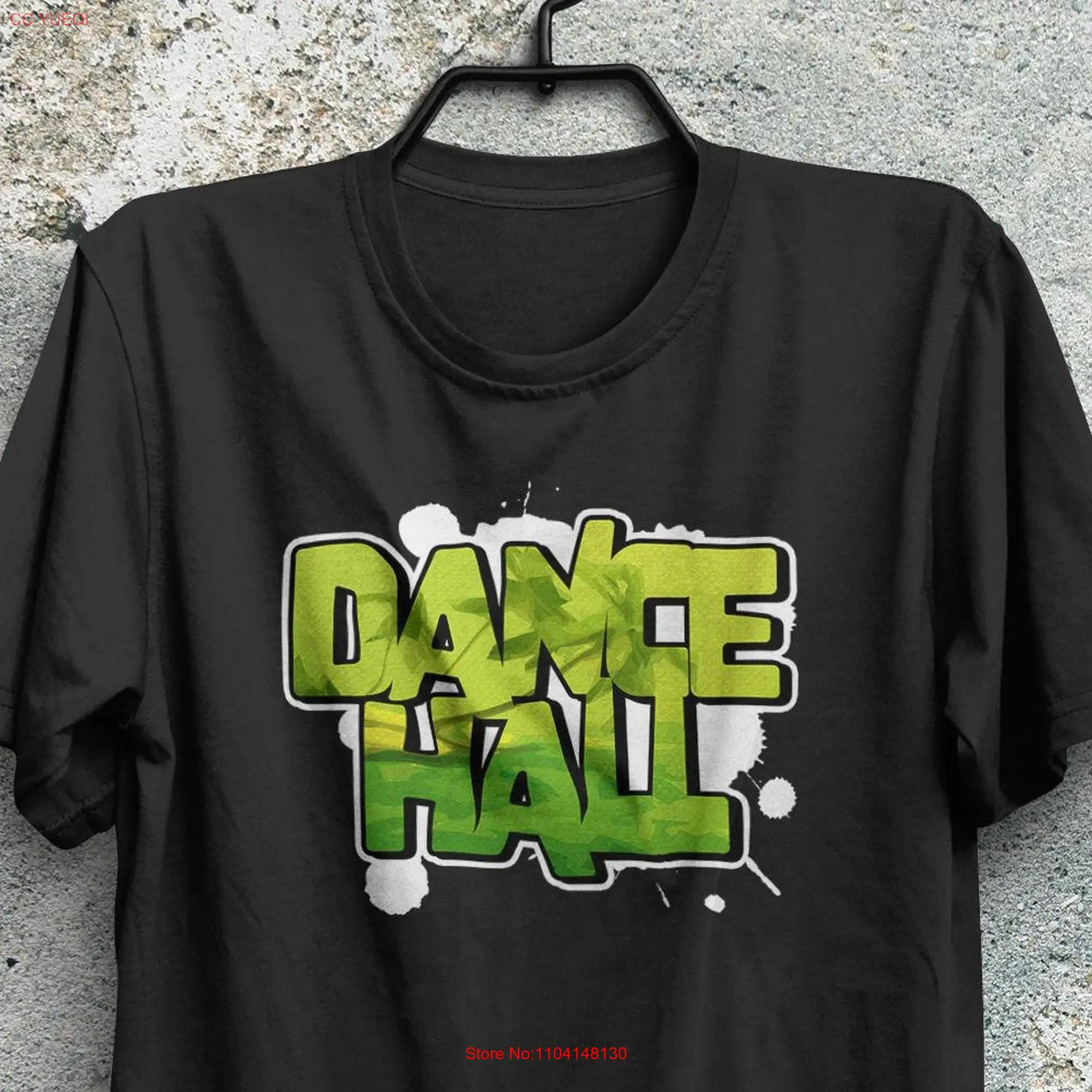 

Футболка регги в стиле граффити Dancehall с длинным или коротким рукавом