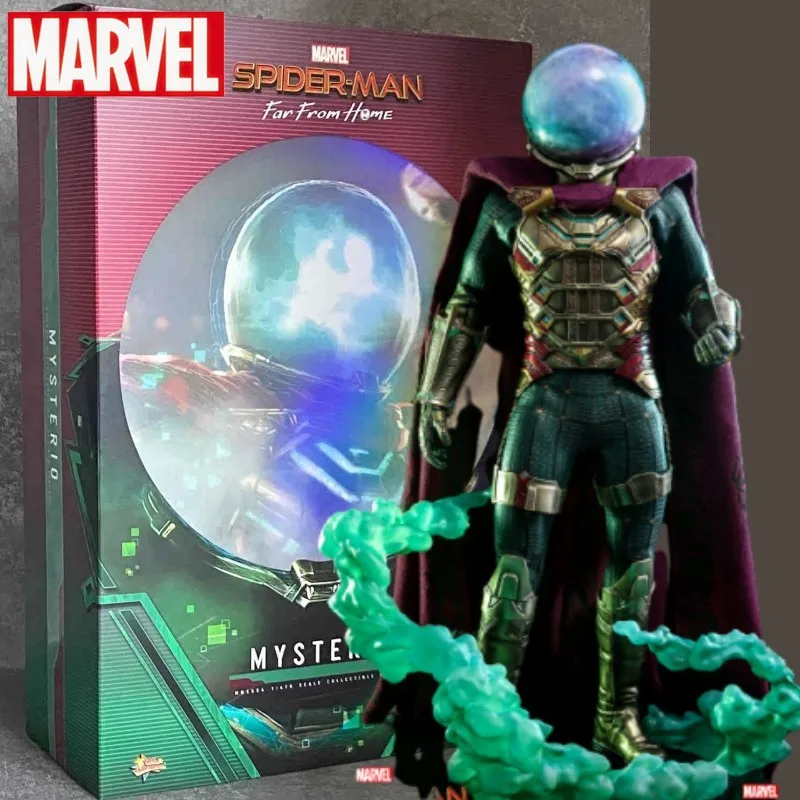 Original Hottoys Ht Mms556 1/6 Mysterio Marvel Spider-Man: Far From Home Anime Action Figures Collection  Toys Model