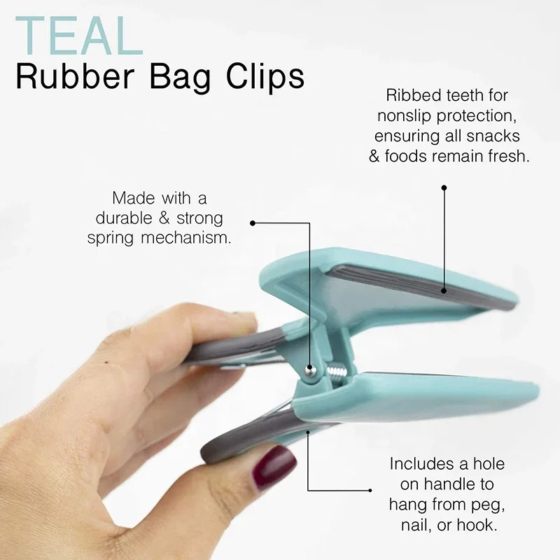 Clip De Bolsa Large Heavy Duty Closing Plastic Potato Bag Chip Cealing Clips For Food Storage