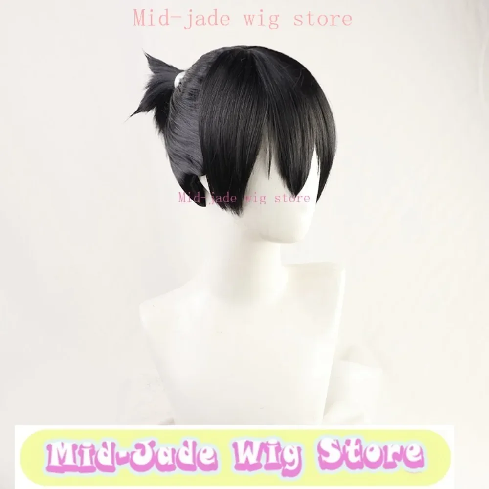 ミッドジェイドウィッグストア呪術廻戦メカマルコスプレウィッグブラックフルジップアニメコスプレパーティー衣装小道具人工毛ウィッグ