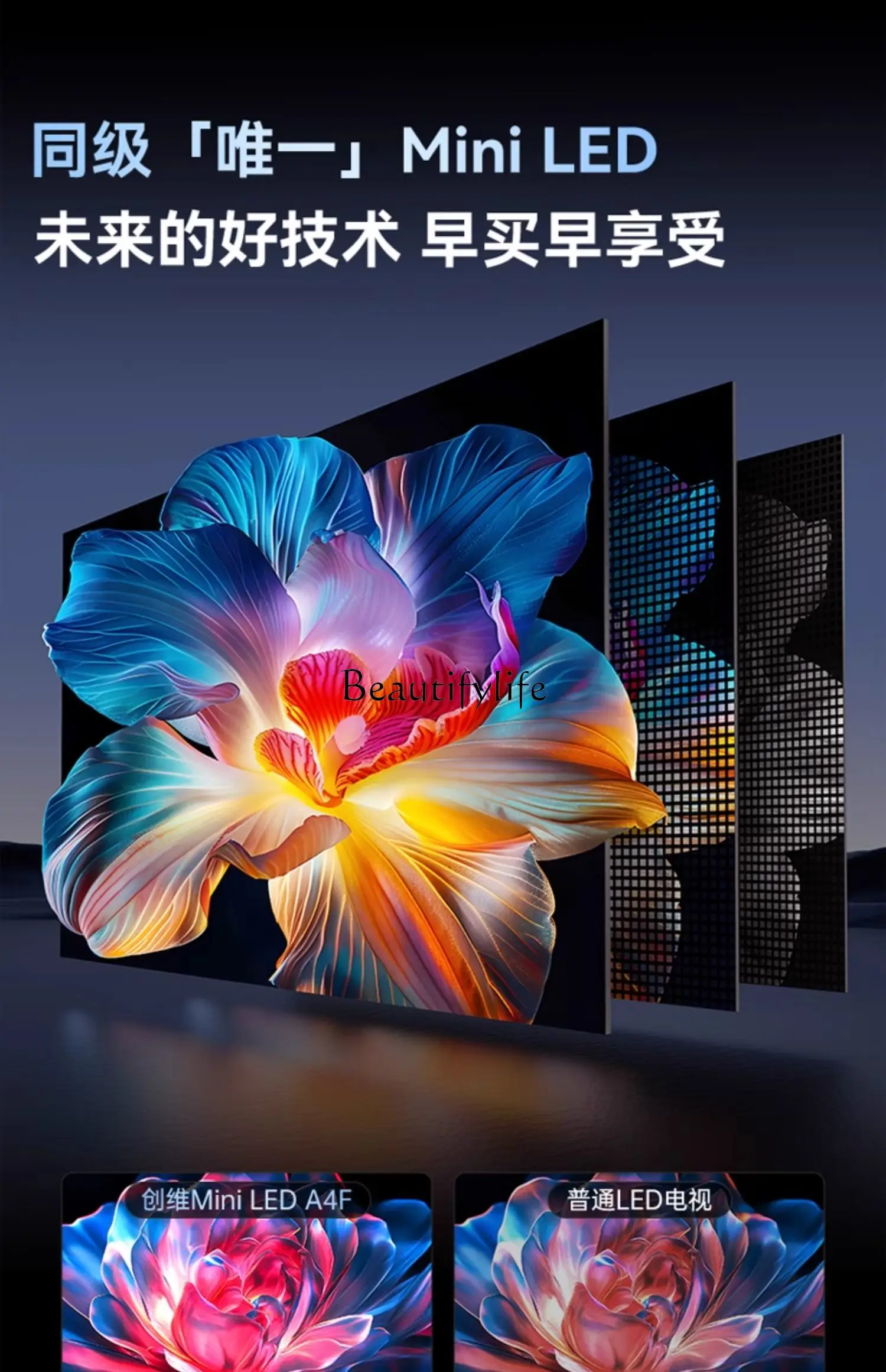 65inch LED TV Official LCD Panel