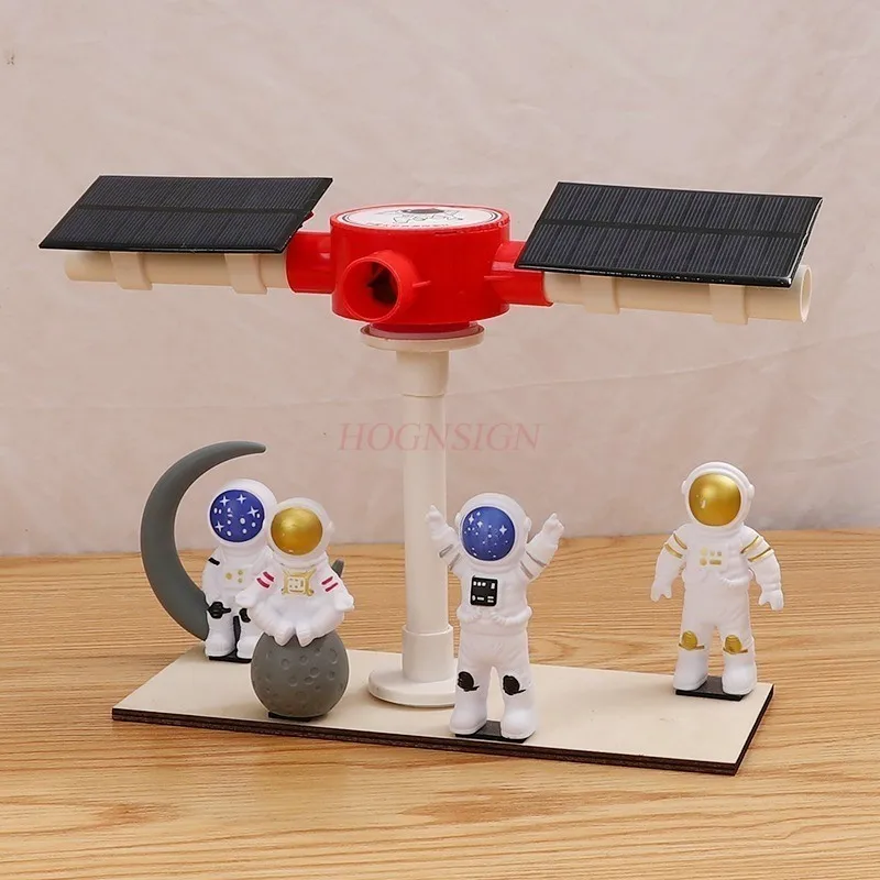 Ensemble de Petites Inventions Technologie Faites, Artisanat Scientifique, Packages de Matériel de Bricolage, Modèles de Station Spatiale Alberoise, 1 Ensemble