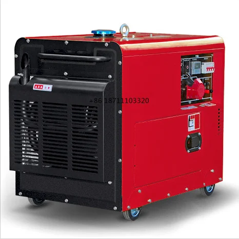 LETON POWER super silent 10kva diesel back up generator set price for home use diesel generator 10kva