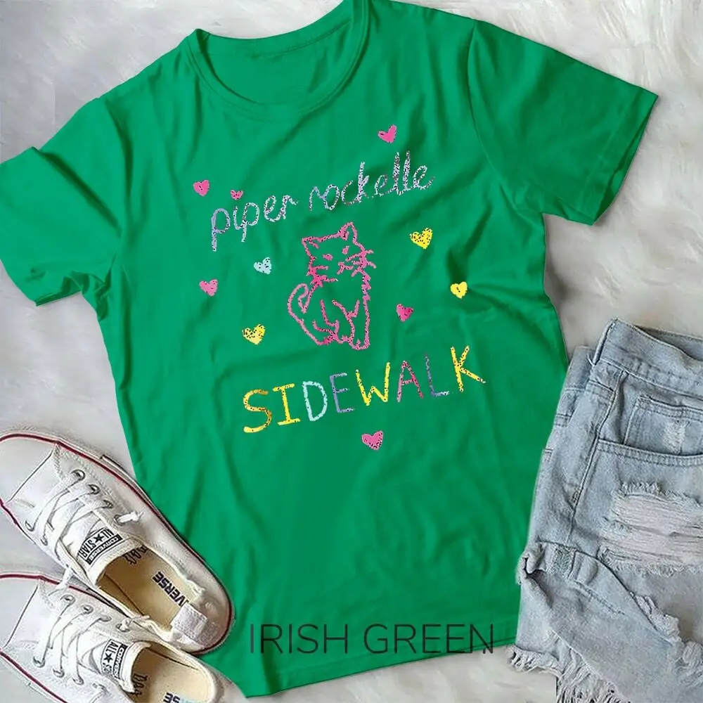 Funny Cat Vitntage Piper Rockelle Sidewalk T-Shirt Unisex Form T-Shirt