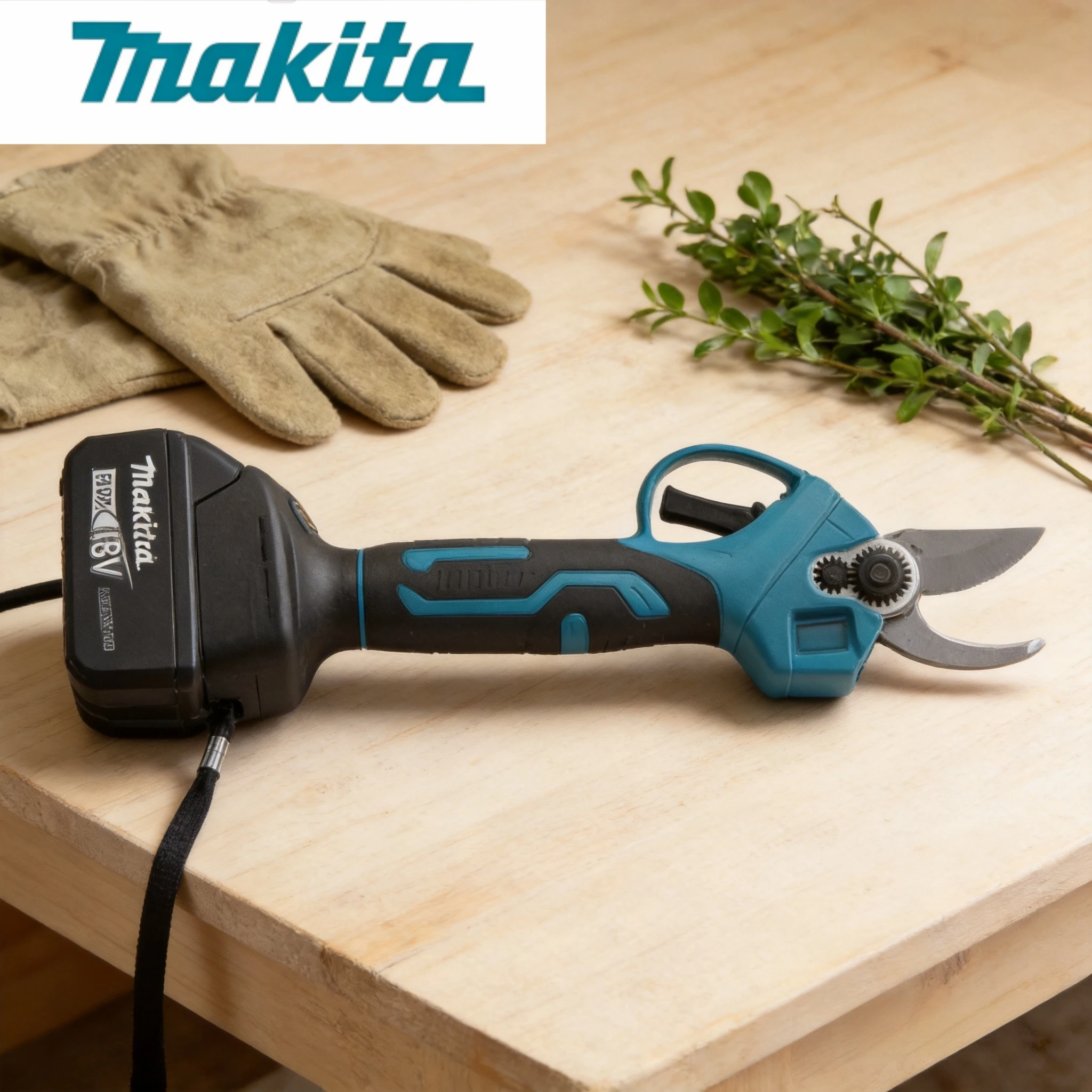 Makita Cordless Brushless Electric Scissors Pruning Shears with LCD Display Tree Branch Pruner Garden Tool for Makita 18VBattery