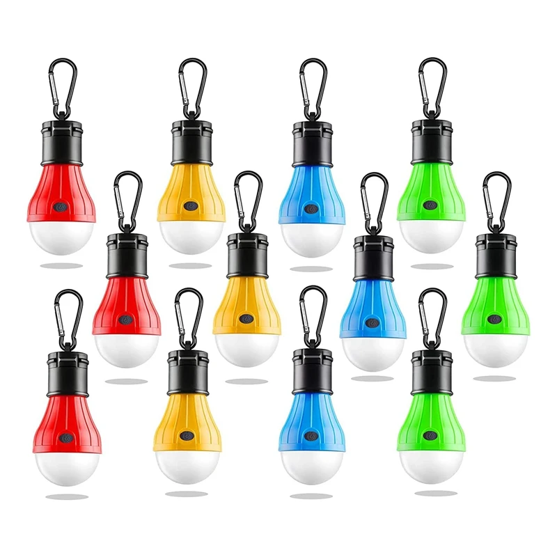 Mini Emergency Camping Lamp With Clip Hook,For Backpacking,Camping,Hiking,Fishing,Outage