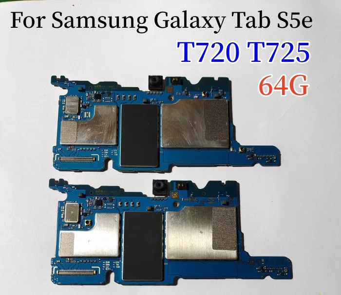 100% Good Unlocked Plate For Samsung Galaxy TAB S5E T720 T725 64GB Motherboard Full Chips Logic board Circuit Motherboard