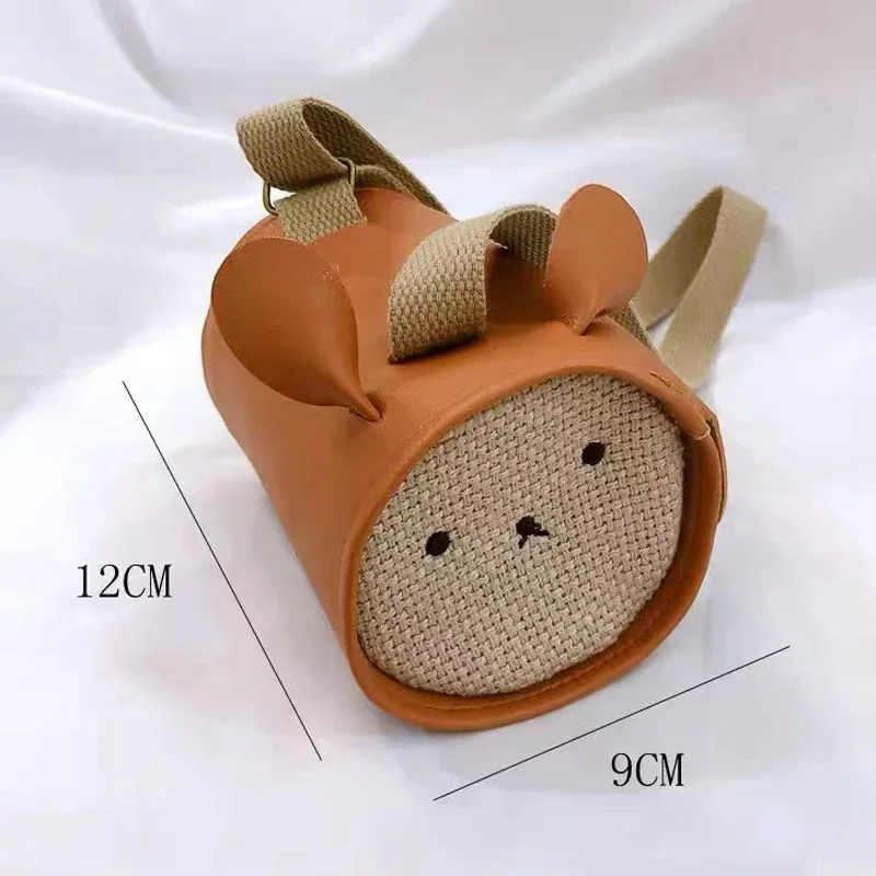 Cartoon Cute Kids Bunny Bags for Toddler Girls Crossbody Bag Kawaii Baby Children's Small Handbags PU Messenger Bag Gifts