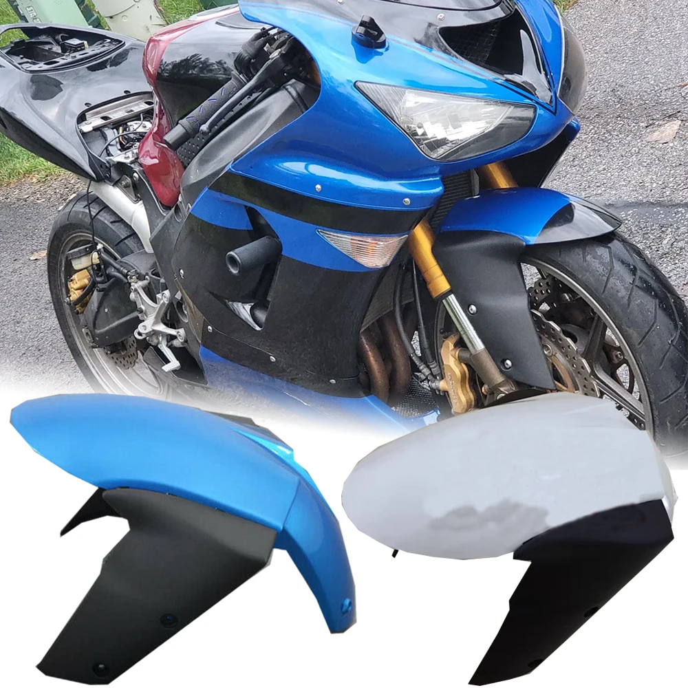 Motorcycle Part Front Fender for Kawasaki ZX-6R ZX 6R 636 2005 2006 ZX6R Mudguard Side Cover Fairing Panel Cowl Splash Mud Guard