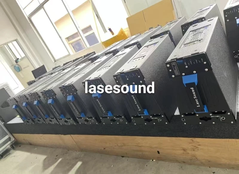 Professional Stage Sound Dual 10-Inch Line Array Speaker High Quality Neodymium Magnetic Active Passive Stage Performances