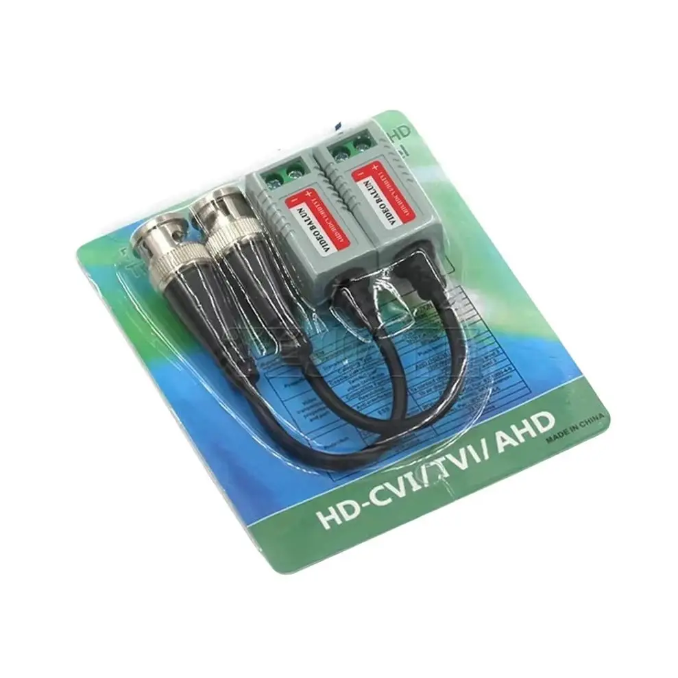 2pcs （1Pairs）BNC to AHD for Internet Adapter RF Coaxial AHD/CVI/TVI cable Connector