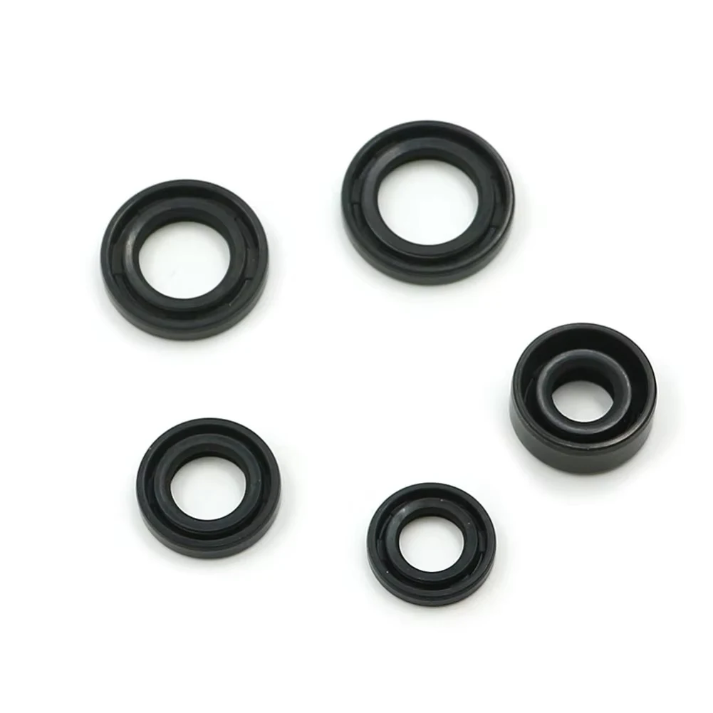 5 Piece Engine Oil Seal Kit For Honda CRF50 Z50 XR50R S65 ATC70 CRF70 C70 CT70 SL70K XR70R XL70 70 PASSPRT CL70 SCRAMBLER