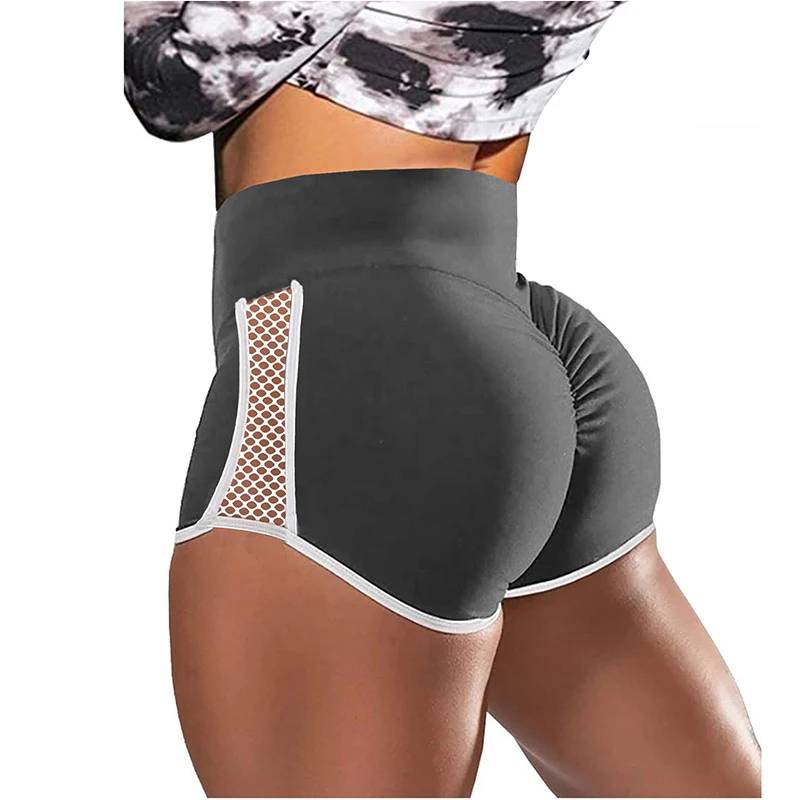 High Waist Push Up Short Elasticity Scrunch Butt Fashion Shorts Running Shorts Sports Shorts Womens Clothes Gym Training Tights