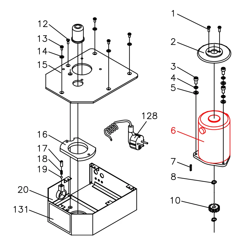 SIEG ZYT-150W DC Motor for X1-006/SX1/M1 Milling machine