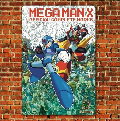 Mega Man X Retro Video Game Metal Poster - 20x30cm (8x12 inch)