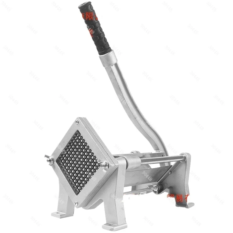 Kartoffel-Pommes-Frites-Schneidemaschine für gewerbliche und private Zwecke, Karotten, Kartoffeln, Spargelstreifen, Schneidemaschine