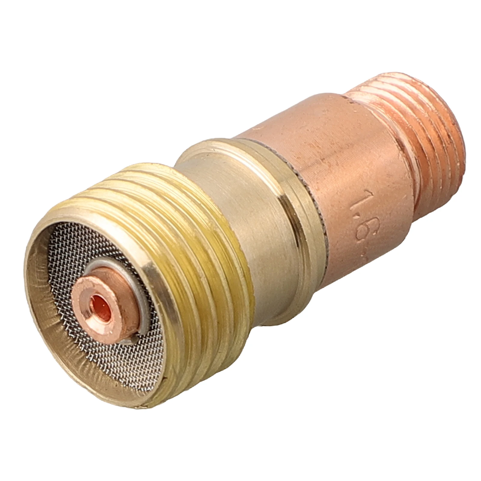 Premium Brass Collets Body for For Tig WP 17 18 26 Torch For Stubby Gas Lens Connector With Mesh 14x28 1mm Size