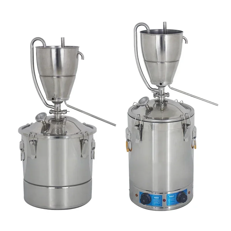 30L Brewing Machine Water Alcohol Distiller Stainless Steel DIY Liquor Equipment for Whisky Wine Beer Spirits Still Home Brew