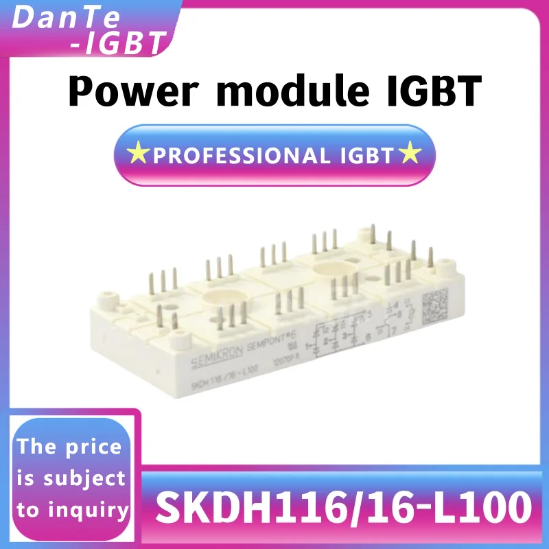 

Новый модуль IGBT SKDH116/16-L100, высокомощный выпрямитель, оригинальный точечный