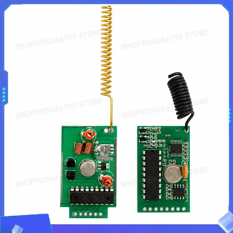 High Power PT2262 Wireless Transceiver Module Superheterodyne L4 M4 Receiver Board with Long Distance Transmitting Module for
