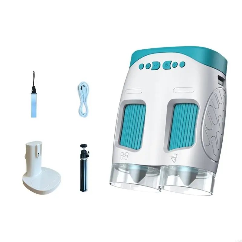 For Juvenile Explorers Thin Kids Science Instrument Combination 1080P Camera ABS Substance Safe Learning Tool
