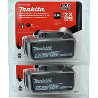 Makita Original 18V LXT Lithium-Ion Battery with LED BL1860B BL1850 Rechargeable Power Tool Battery 5.0Ah 6.0Ah LED Indicator