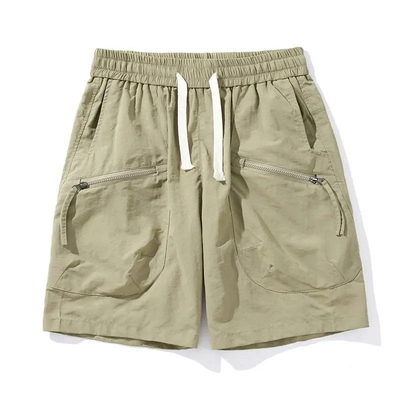 

Men's Summer Cargo Shorts Loose Multi-pocket Breathable Casual Workwear 5 Inch Shorts