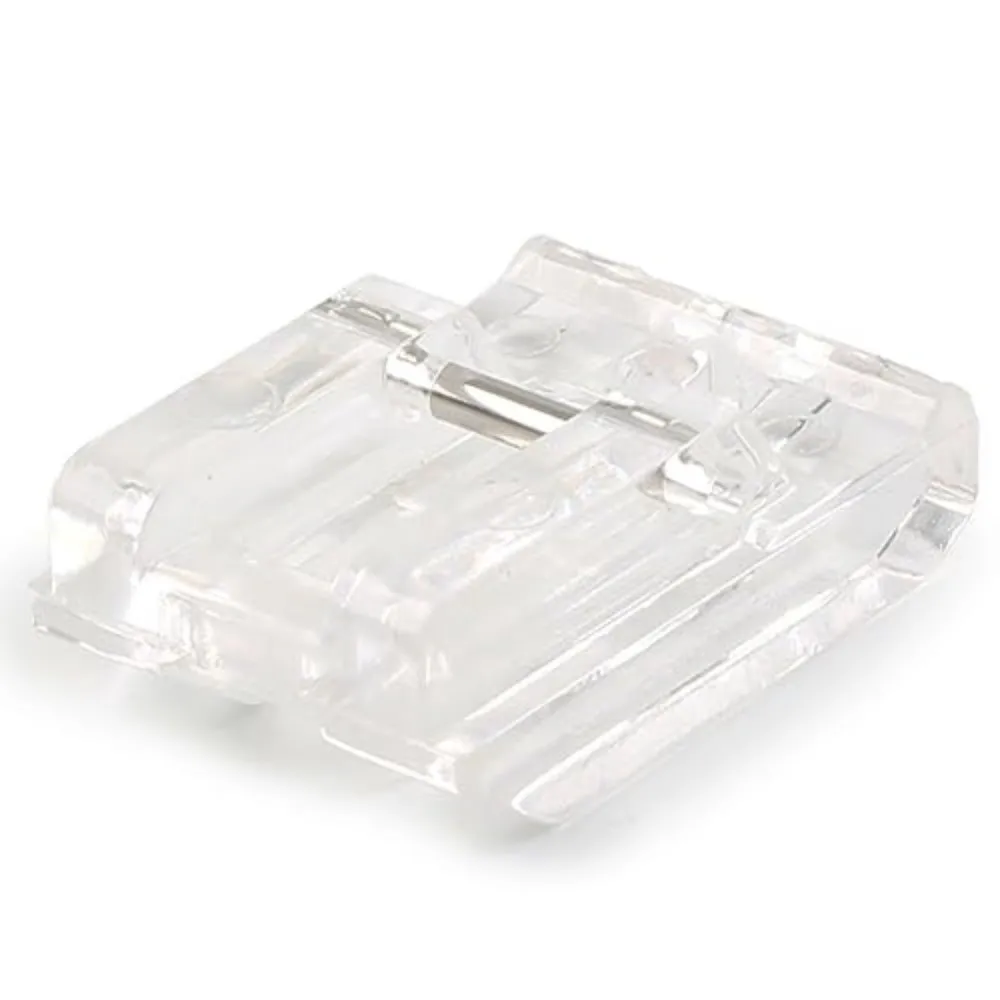 Plastic Invisible Zipper Presser Foot Clear Precision Sewing Presser Foot Professional Multifunction Presser Foot