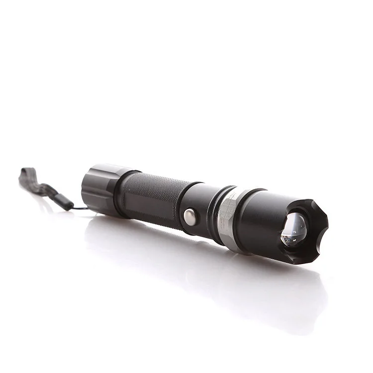 Piccolo faro portatile ispezione portatile torcia ricaricabile sistema di illuminazione di emergenza esterna bastone di autodifesa