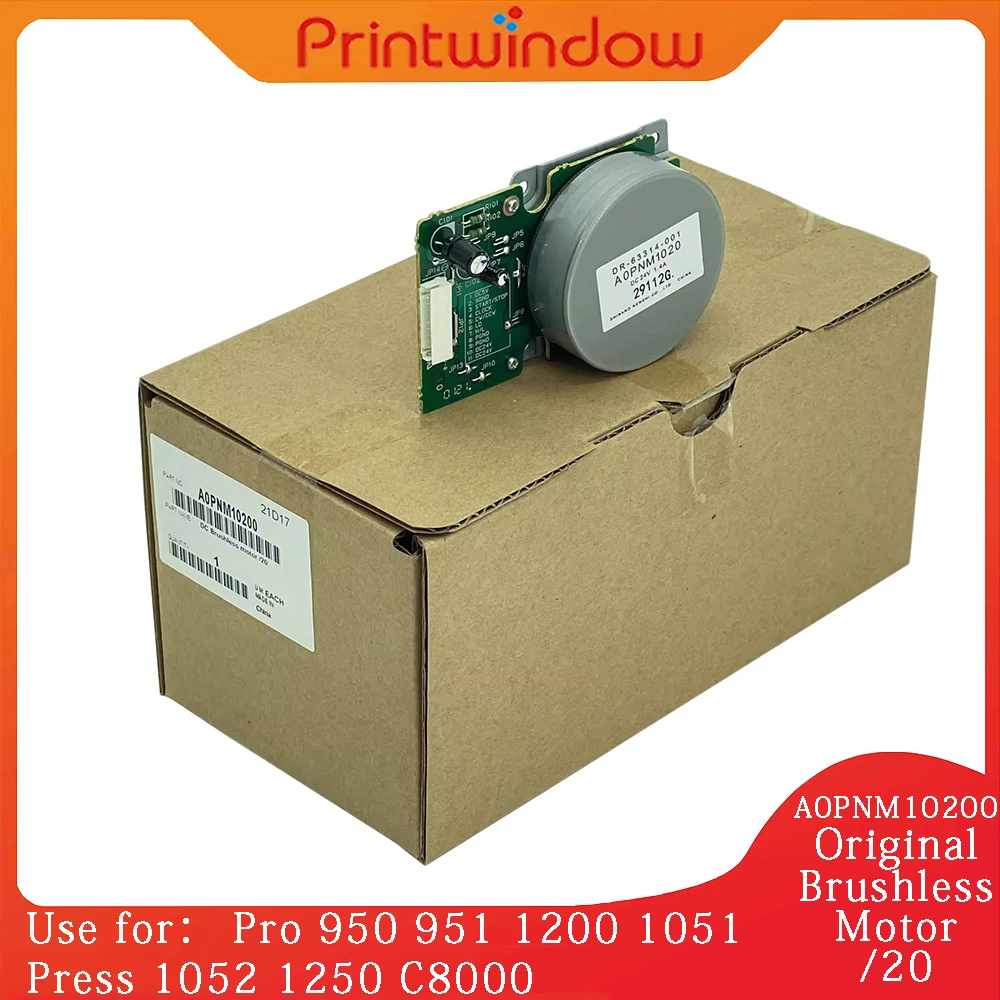

Original New A0PNM10200 DC Brushless Motor /20 for Konica Minolta Bizhub Pro 950 951 1200 1051 Press 1052 1250 C8000 Drive Motor