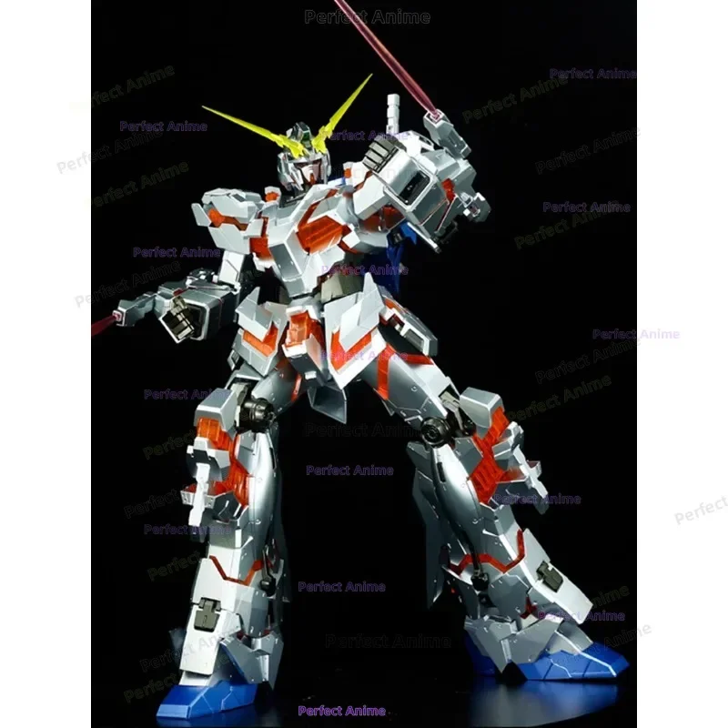 Original Bandai G D Metal Coloring MEGA Unicorn Assembly 1:48 Model 45.2CM Boy Gift