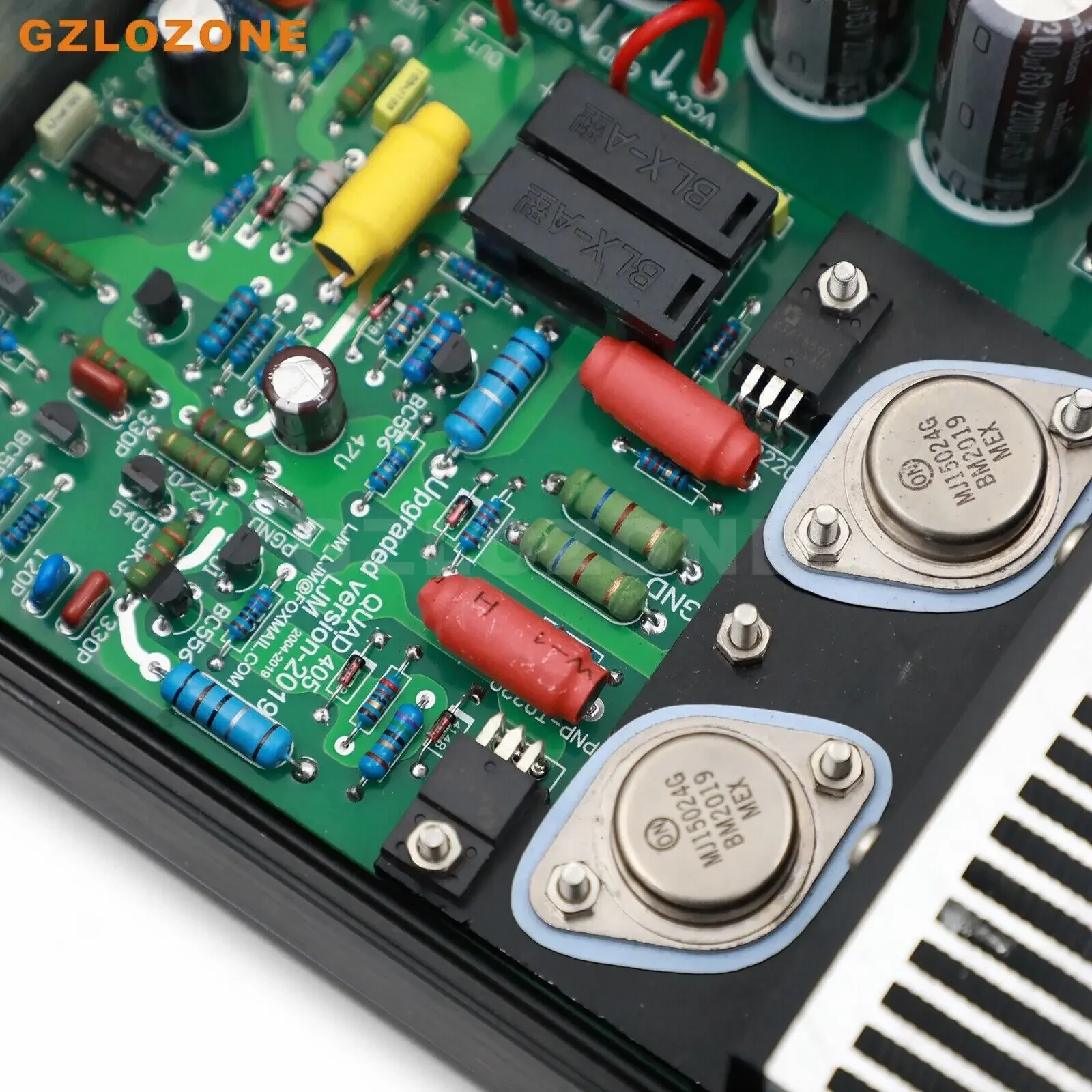Hifi 80W Mono Class AB Power Amplifier Base On QUAD405 Amp