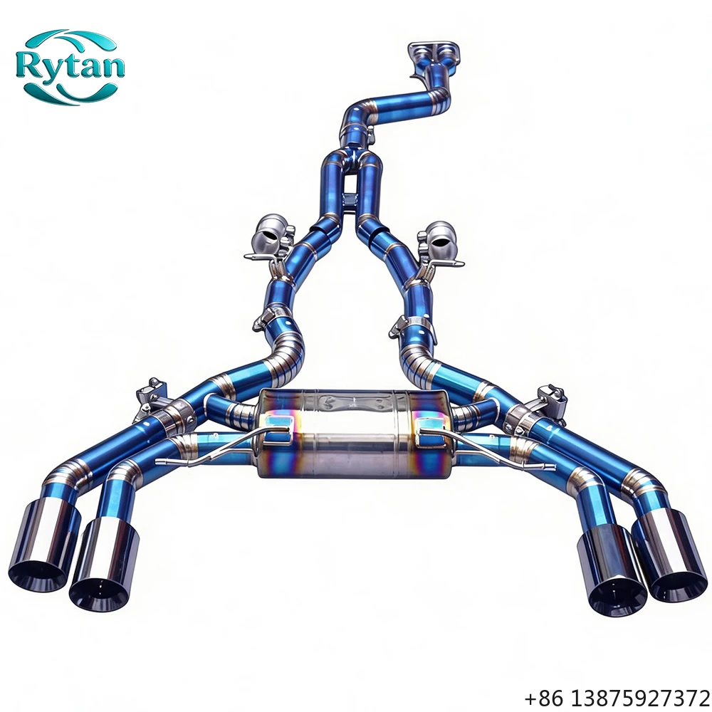 

Выхлопная система Rytan Valvetronic с титановым клапаном, Catback, для X3M F97 X4M F98 3.0T 2019-2023 гг.