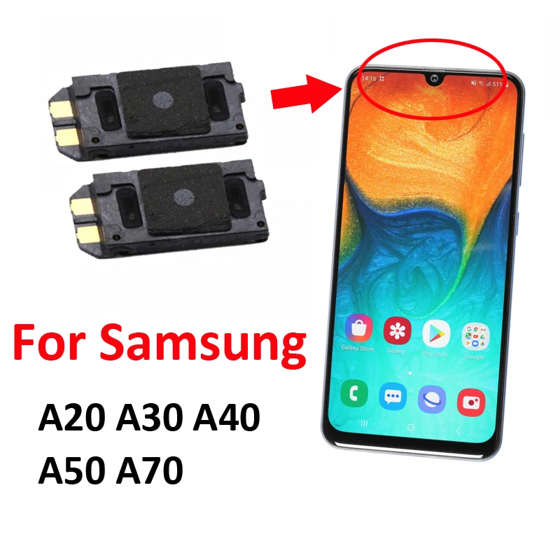 For Samsung Galaxy A20 A30 A40 A50 A70 Phone New Top Earpiece Ear Sound Receiver Speaker Repair Parts