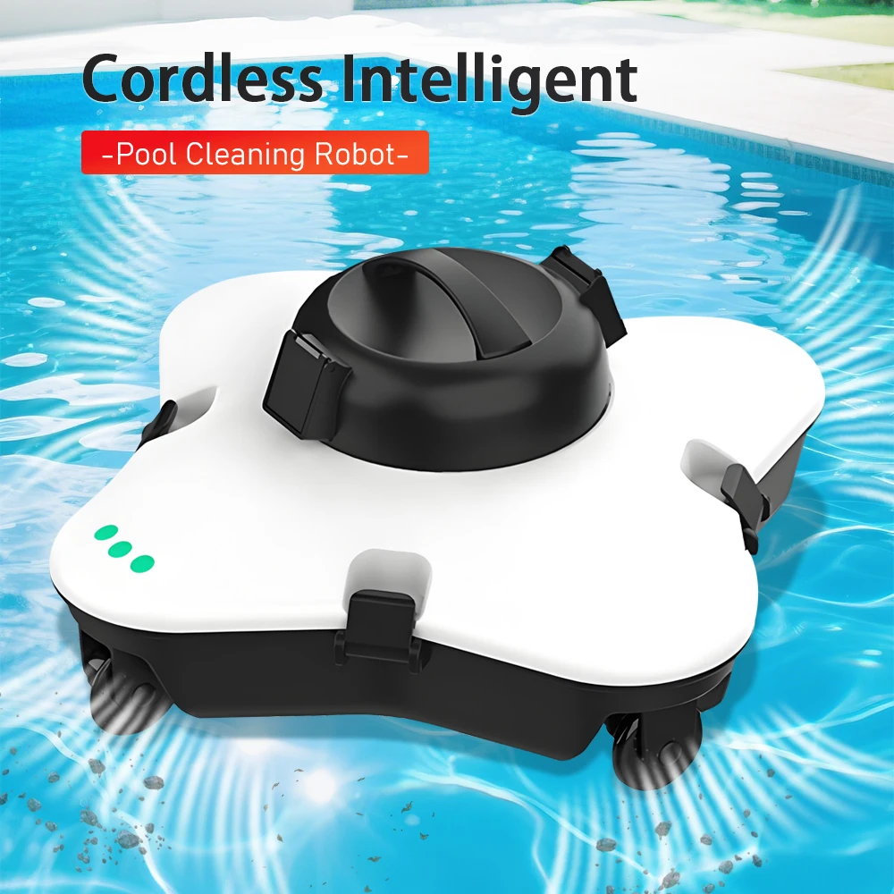 Bezprzewodowy robot czyszczący Inteligentny odkurzacz do basenu Spa Landscape Maszyna do czyszczenia basenu Mini podwodne narzędzia czyszczące