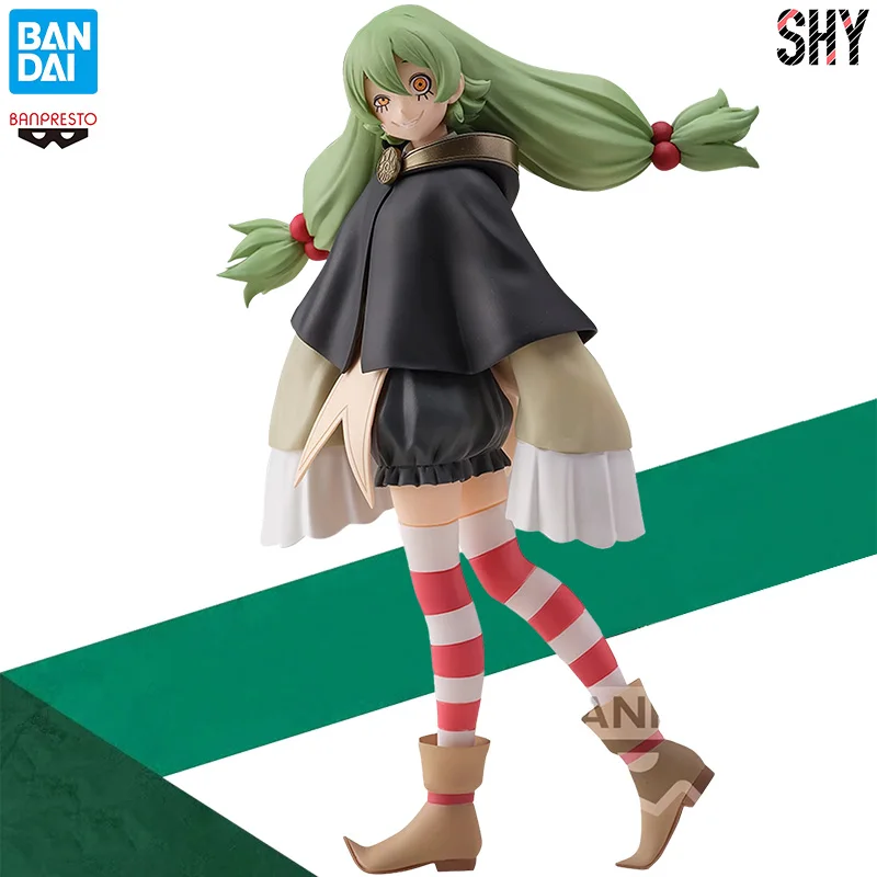 

Фигурка Bandai из ПВХ, оригинальная аниме стеснительный герой куфуфу, Momijiyama Teru Spirit Lady Black Li Mingming, Коллекционная модель, игрушка в подарок