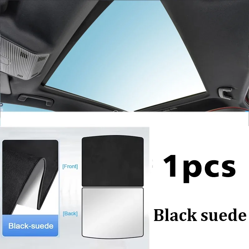 For Polestar 3 Accessories P519 2024 2025 2026 Sunroof Sunshades Electrostatic Adsorption Heat Insulation Skylight Roof Curtain image 3
