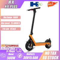 HX X9-PLUS Powerful EScooter 500W Motor 36V15.6AH Removable Battery Fold Electric Scooter Portable Men And Women E-Scooter Adult