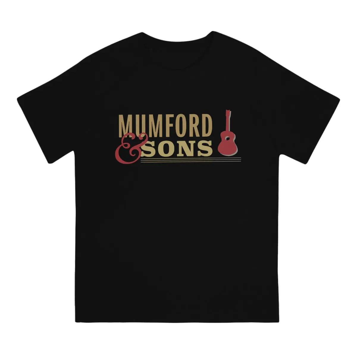 Novelty Music Band T-Shirt Men Crew Neck T Shirts Mumford And Sons Short Sleeve Tees Gift Idea Clothes