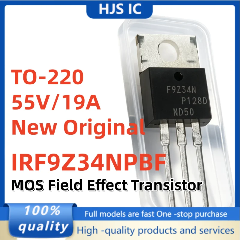 10-20-50Uds New Original F9Z34N IRF9Z34N IRF9Z34 IRF9Z34NPBF TO-220 55V 17A MOS Field Effect Transistor In Stock
