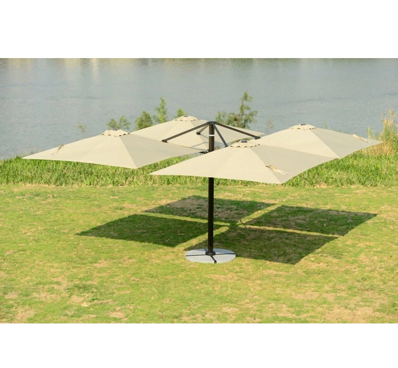 luxury four-head roman umbrella big  giant parasol